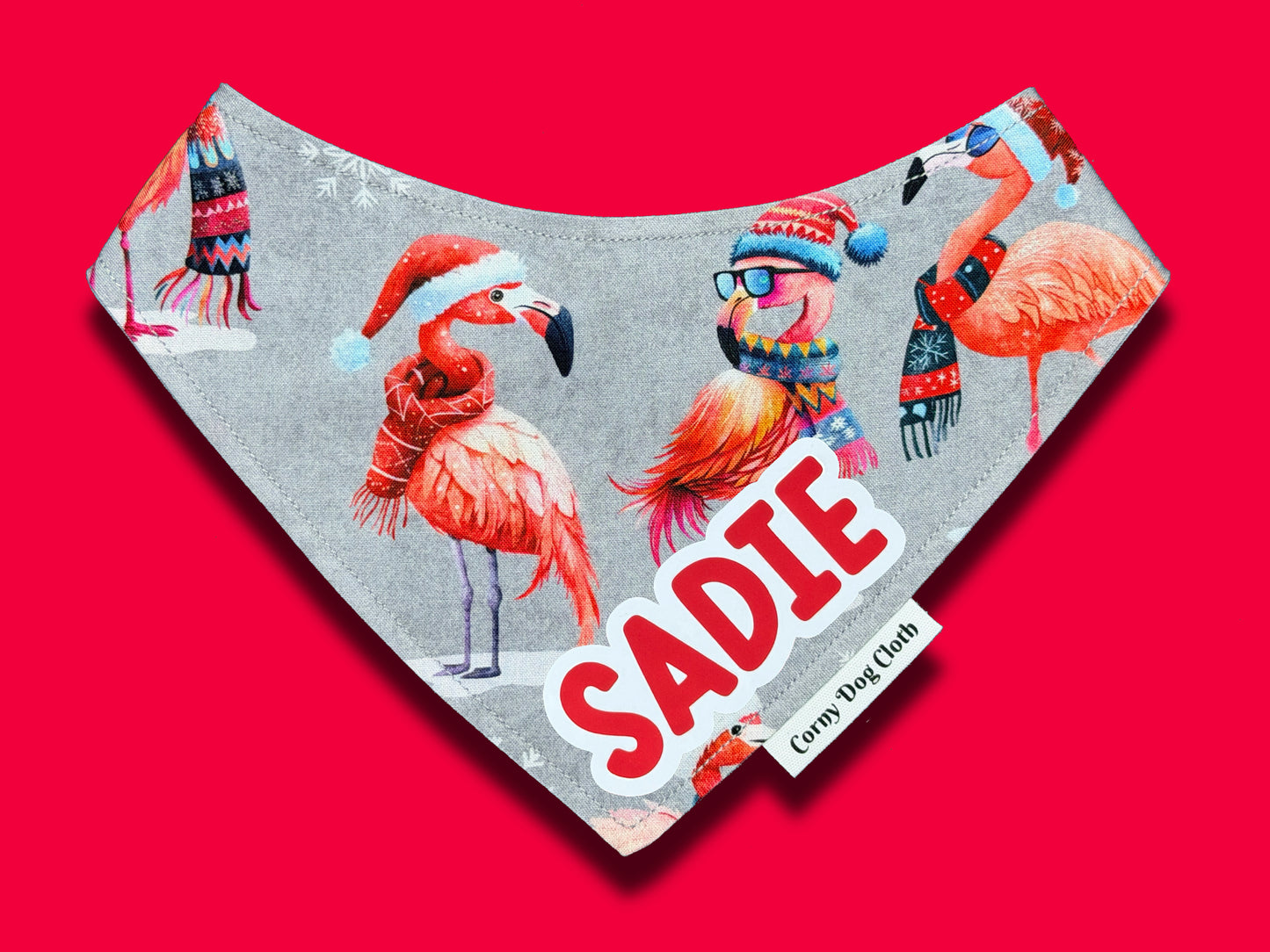 Flamingo Frost Custom Bandana