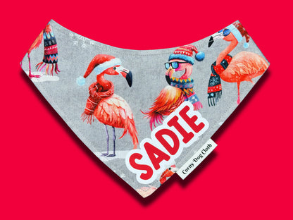 Flamingo Frost Custom Bandana