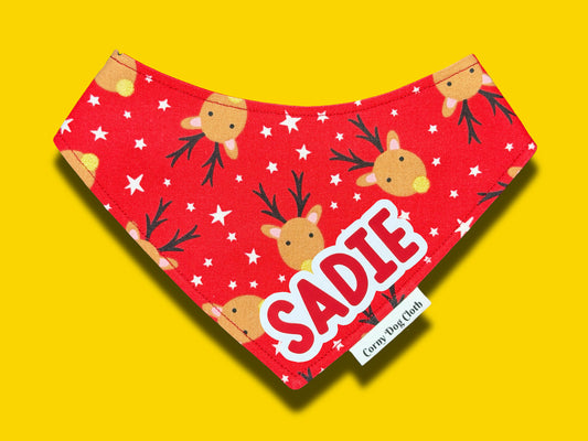 Red Nose Custom Bandana