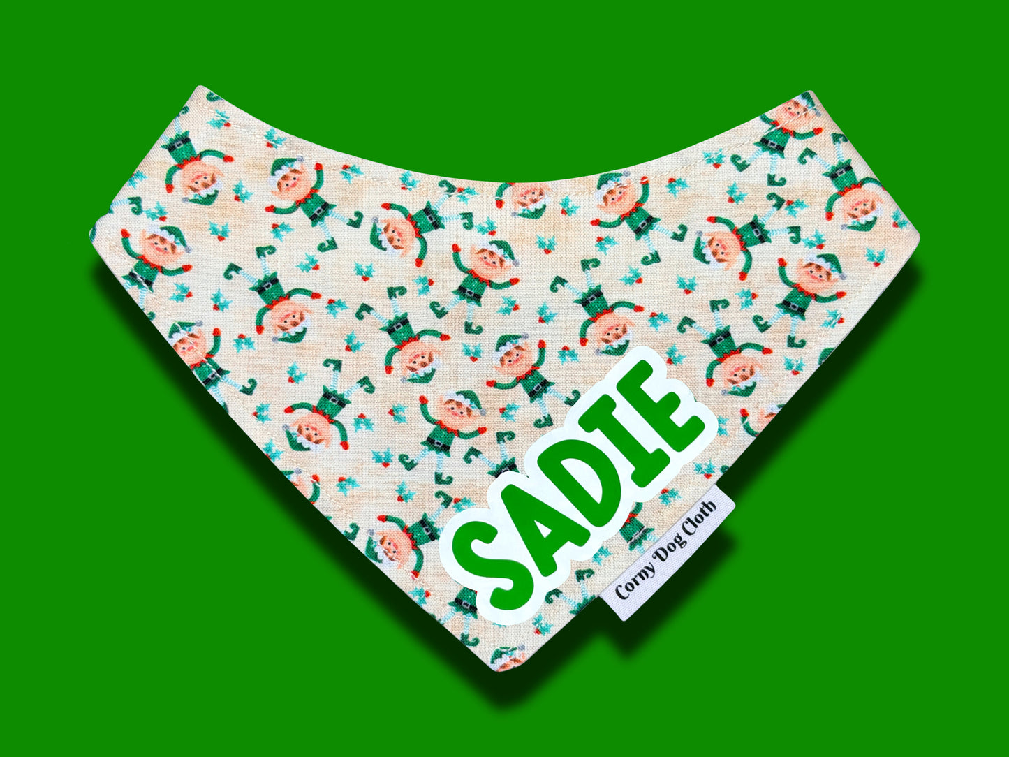 Jolly Elf Custom Bandana