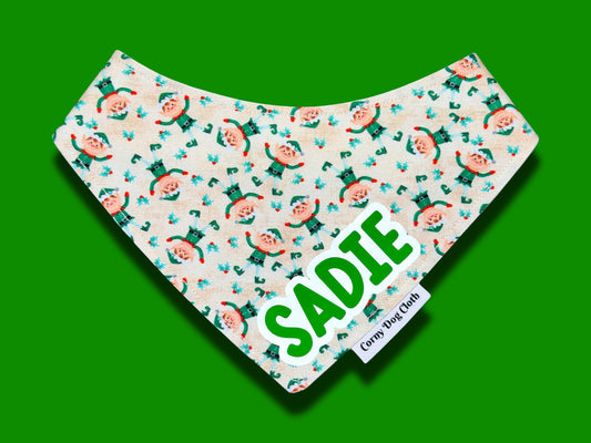 Jolly Elf Custom Bandana
