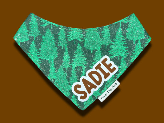 Merry Evergreen Custom Bandana