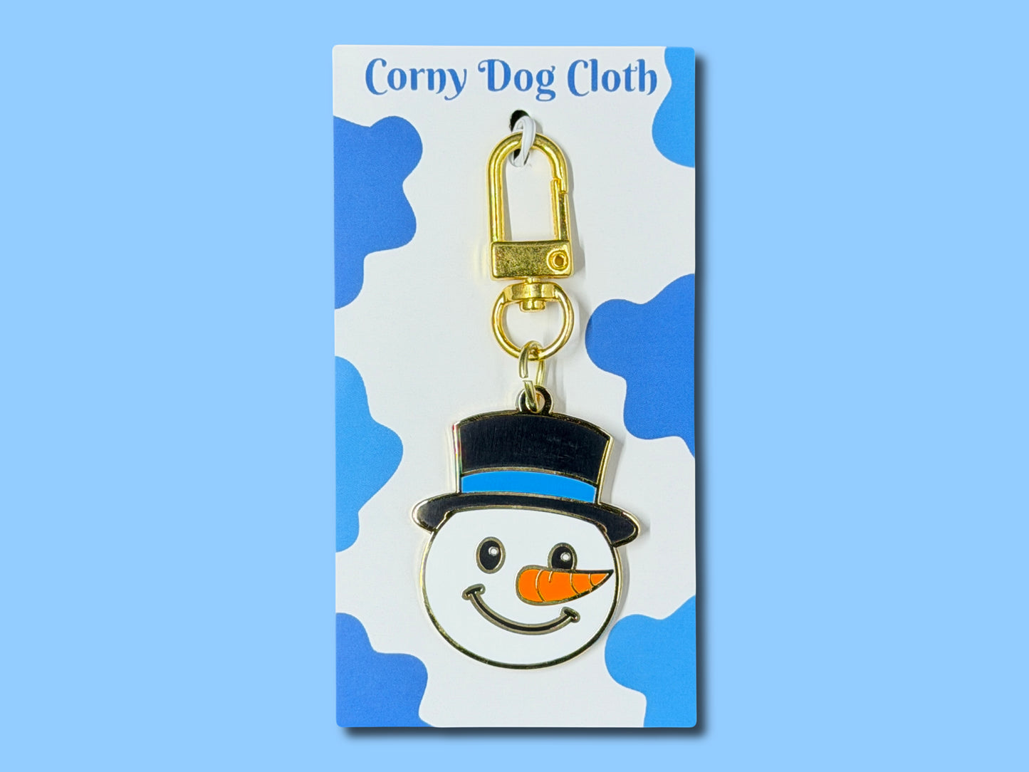 Snowman Dog Tag