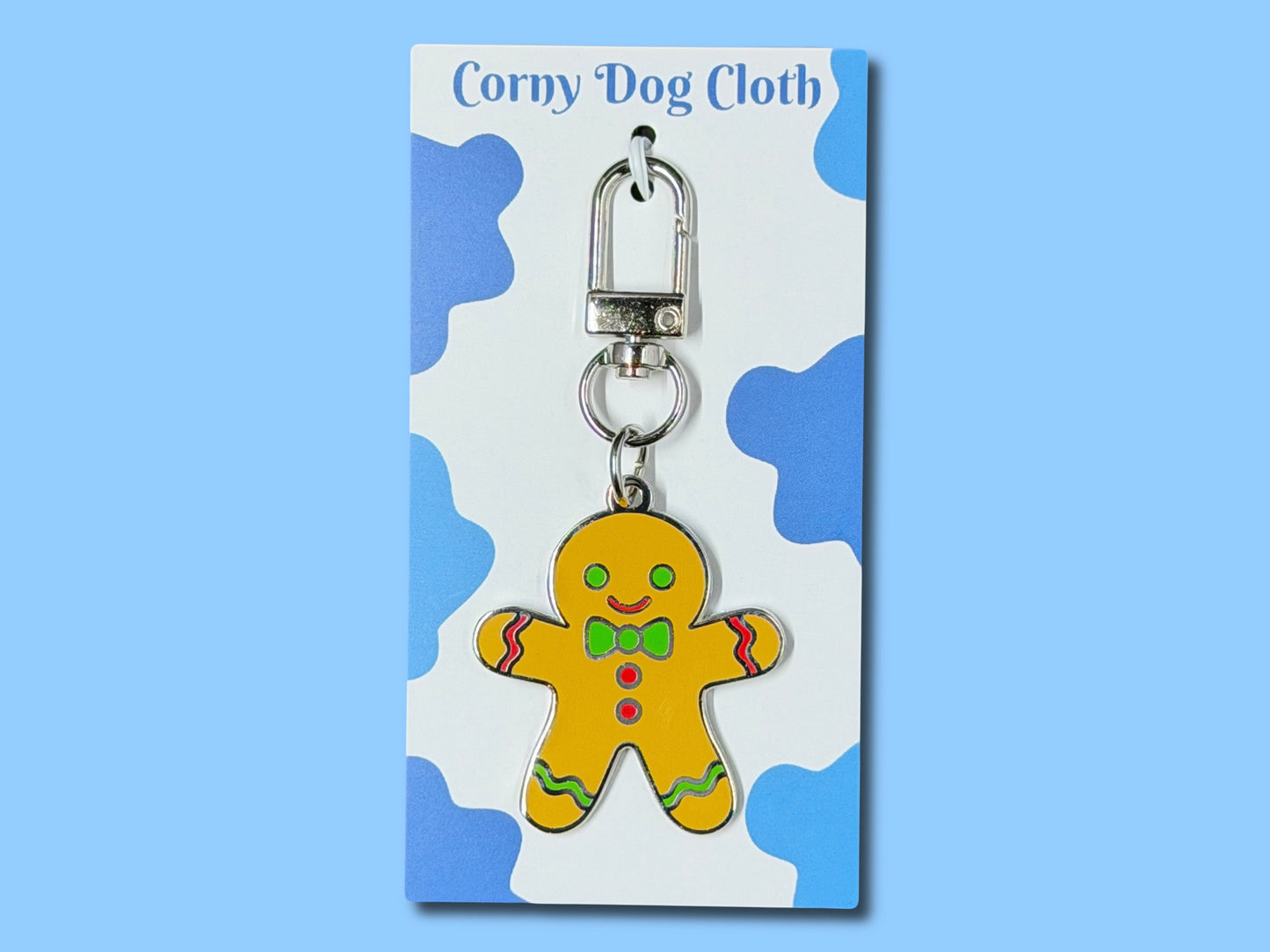 Gingerbread Man Dog Tag