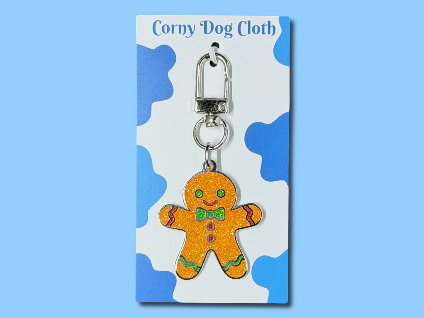 Gingerbread Man Dog Tag