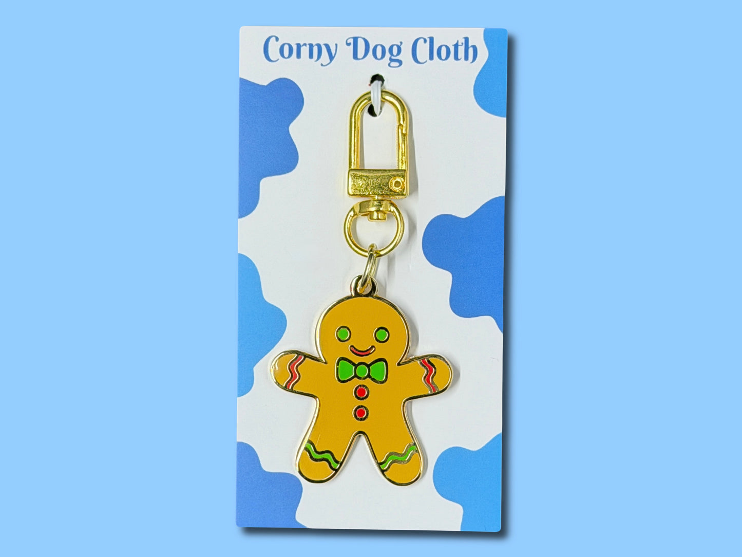 Gingerbread Man Dog Tag