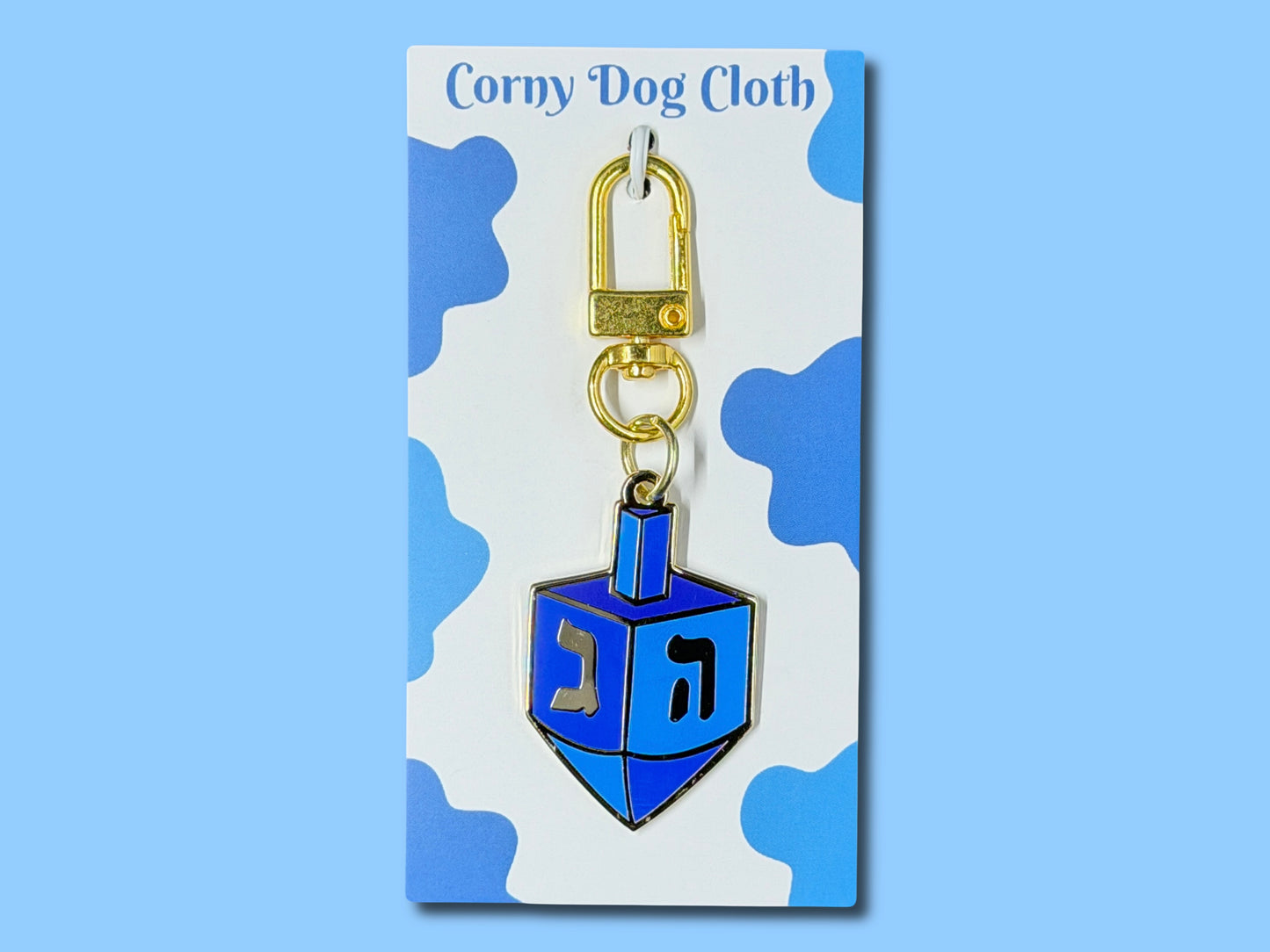 Dreidel Dog Tag
