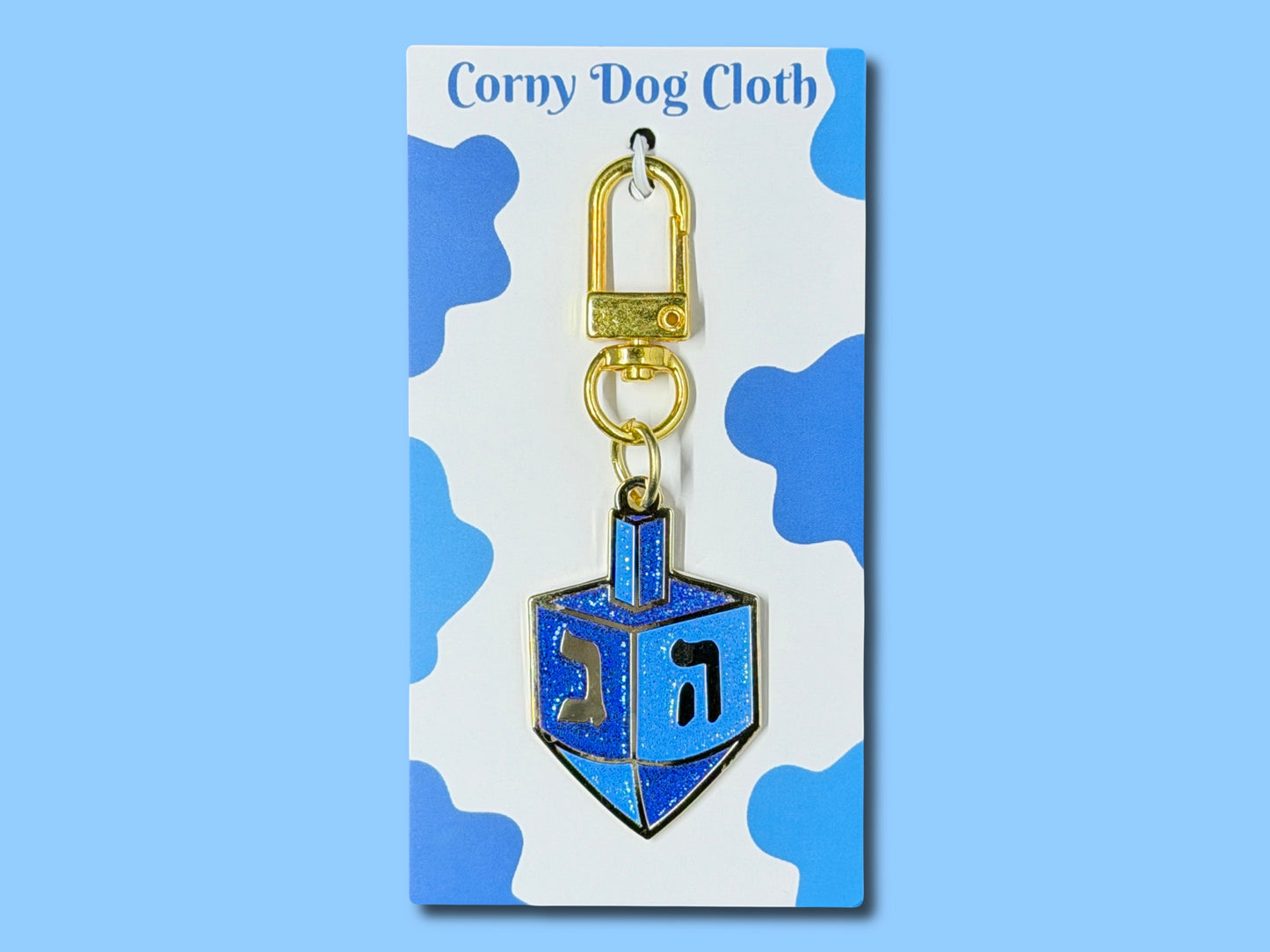 Dreidel Dog Tag