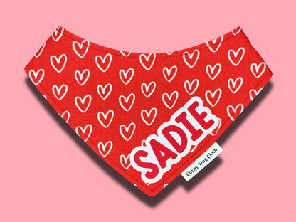 Heartbeats Custom Bandana