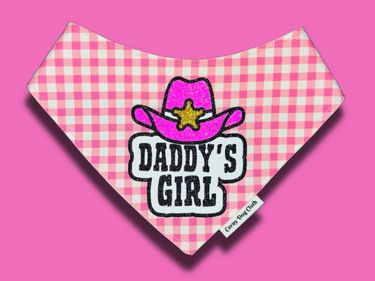 Daddy's Girl Pink Bandana