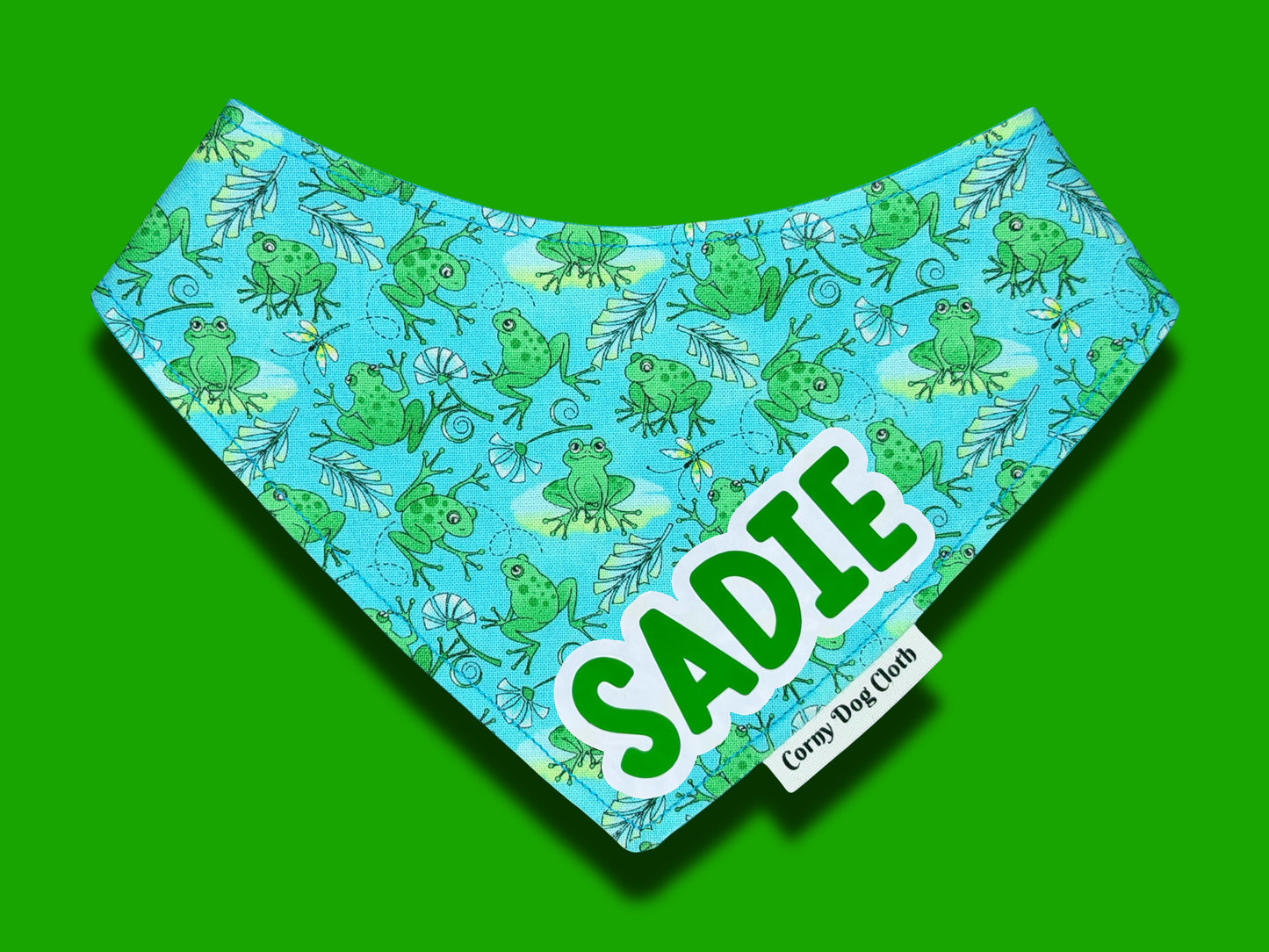 Groggy Froggy Custom Bandana