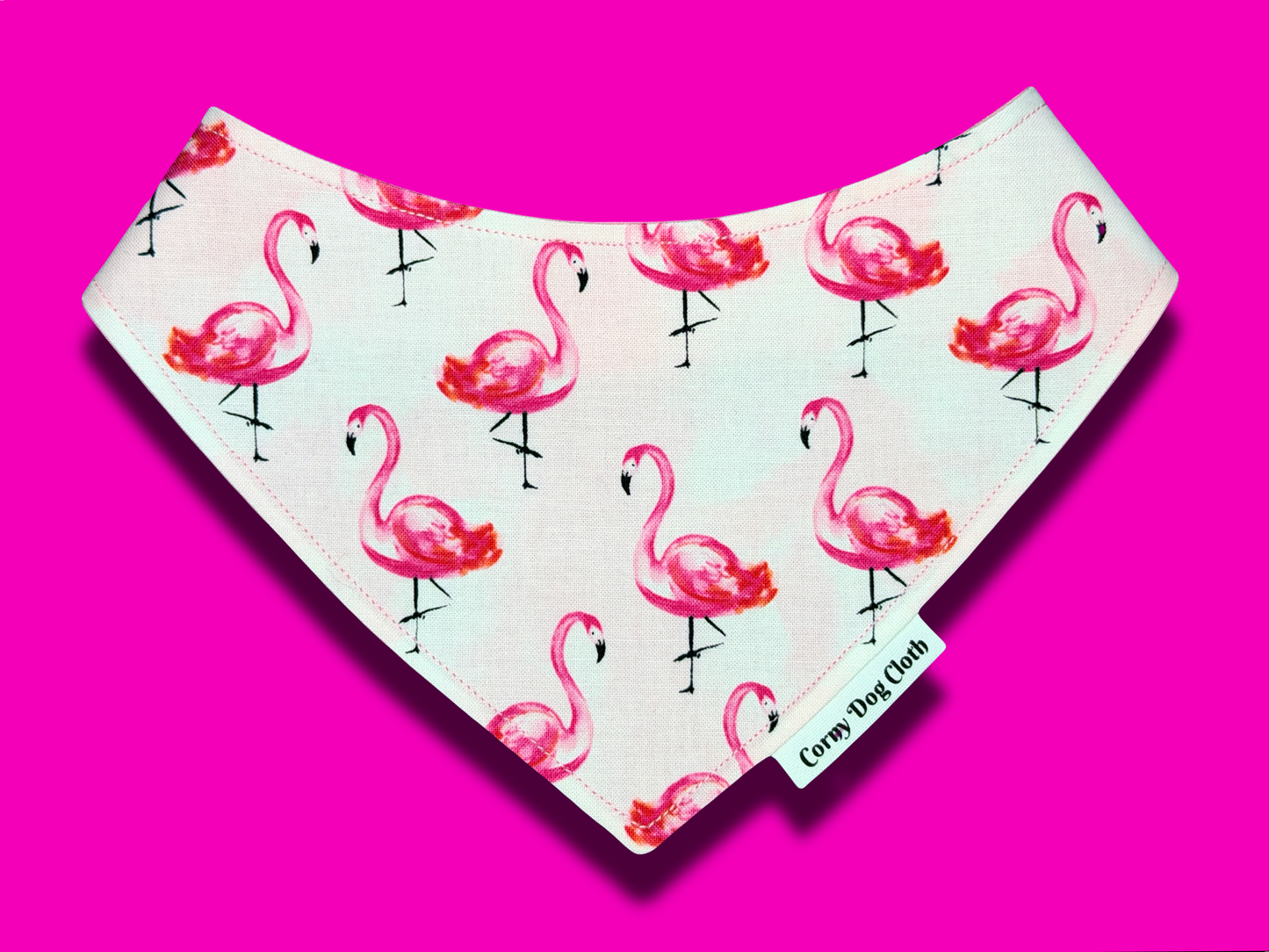 Let’s Flamingo Custom Bandana
