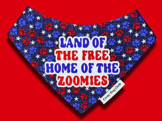 Home of The Zoomies Bandana