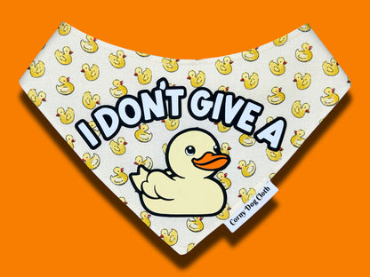 I Don't Give a Duck Bandana