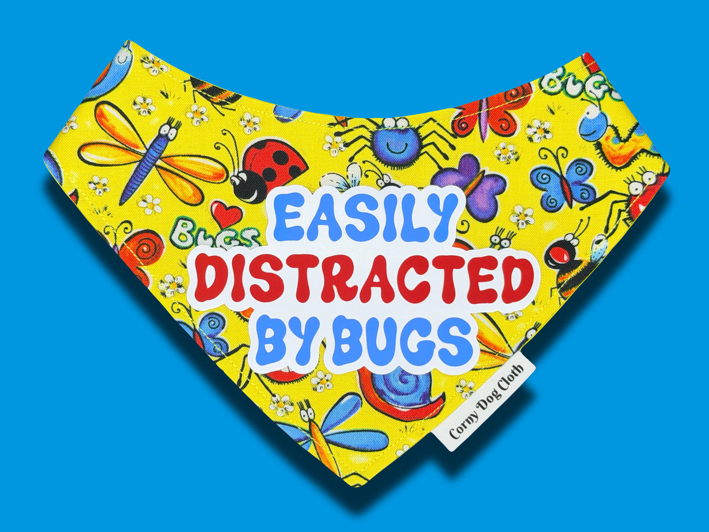 Easily Distracted By Bugs Bandana