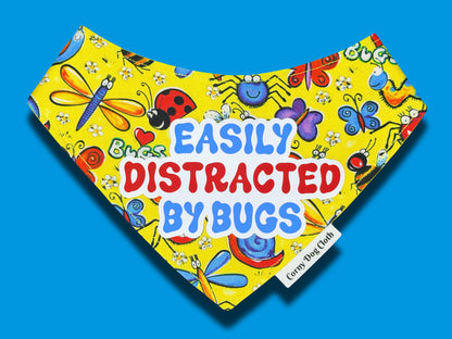 Easily Distracted By Bugs Bandana