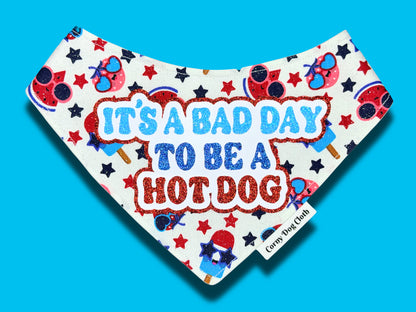 It's a Bad Day to Be a Hot Dog Bandana