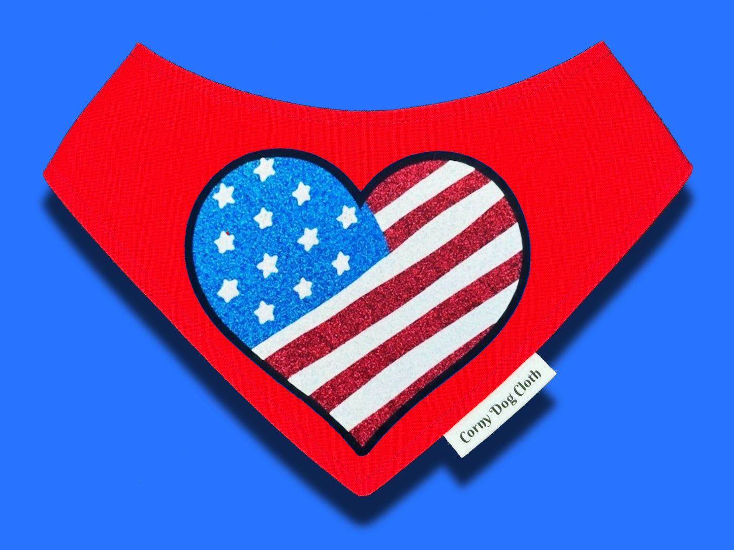 Patriotic Heart Bandana