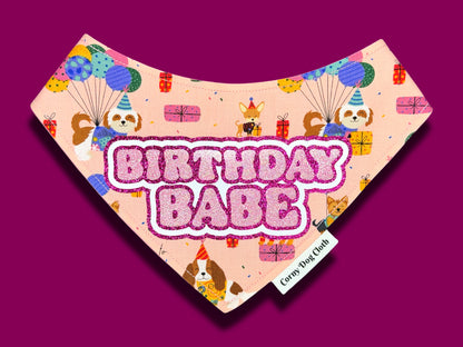Birthday Babe Bandana