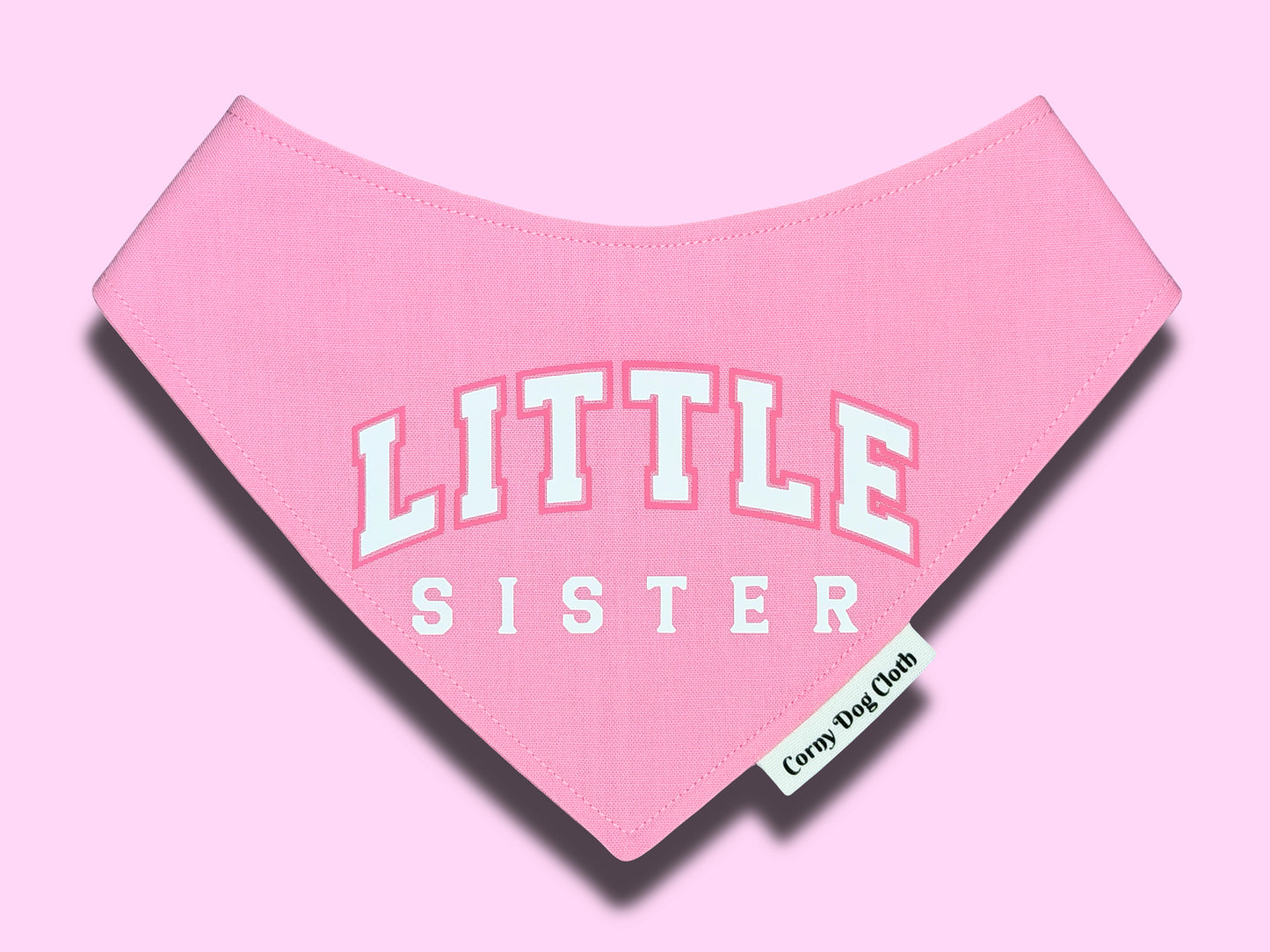 Little Sister Light Pink Bandana