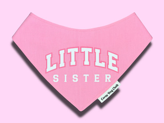 Little Sister Light Pink Bandana