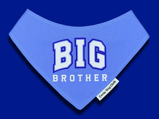 Big Brother Baby Blue Bandana