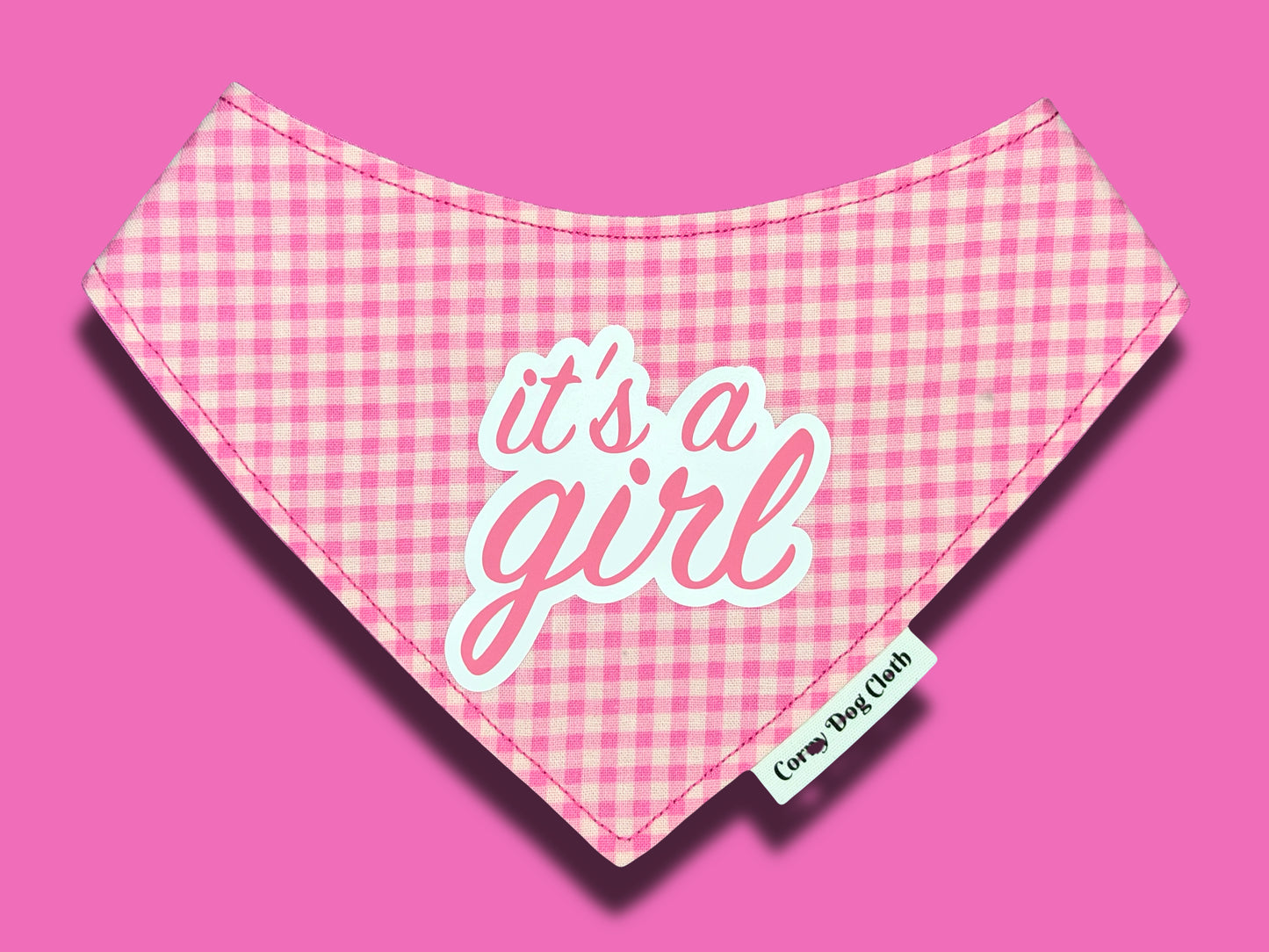 It's a Girl Bandana