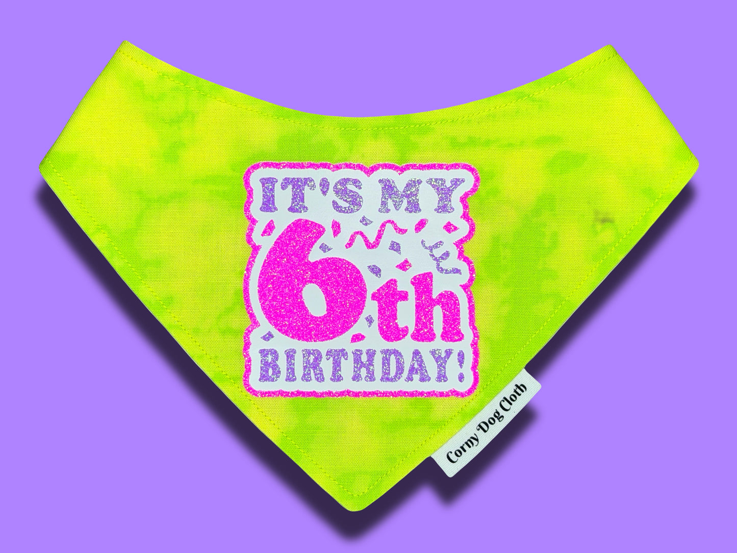 It's My Birthday Add a Number Bandana