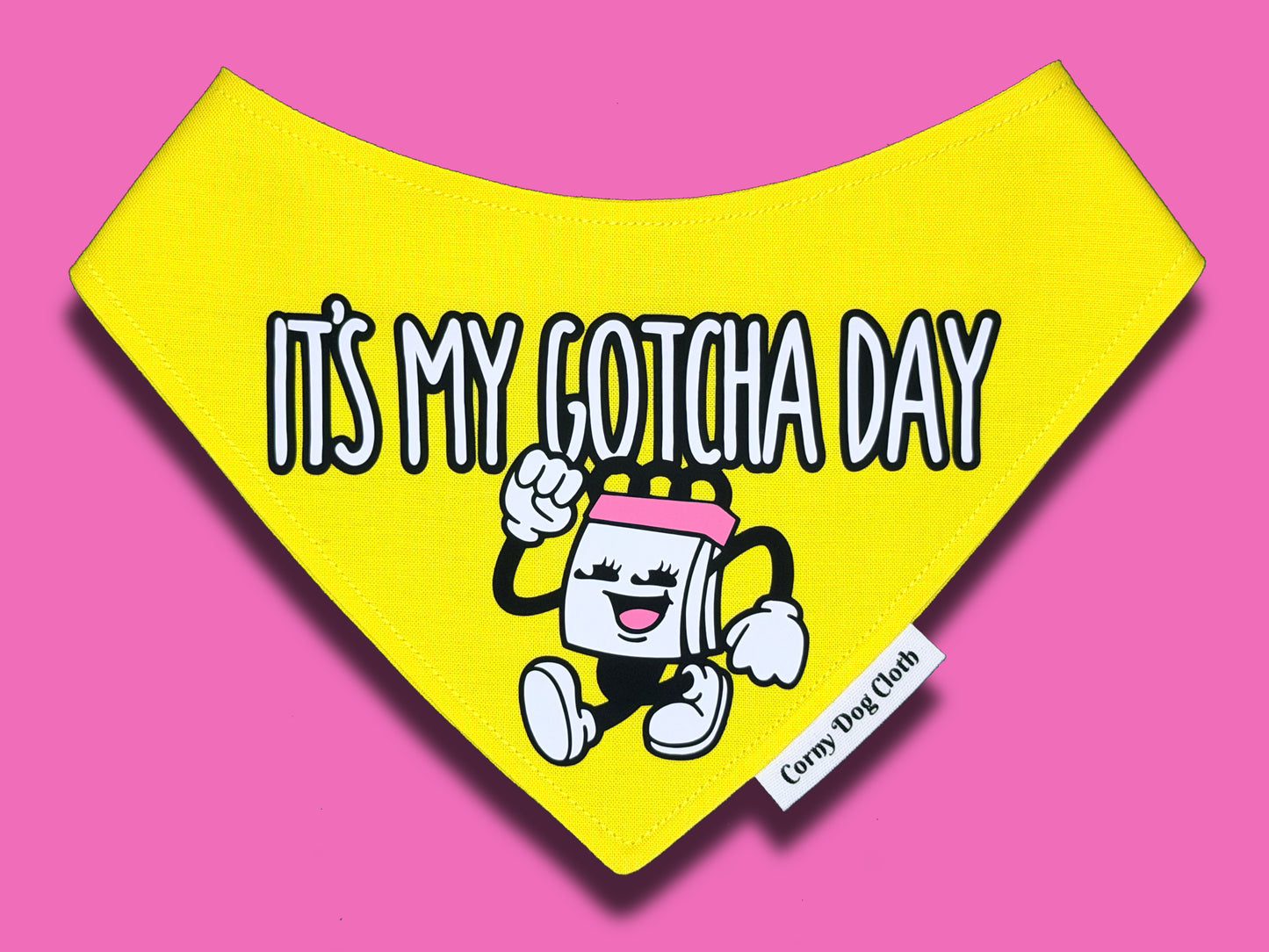 Gotcha Smile Yellow Bandana
