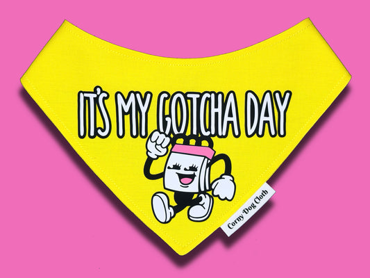 Gotcha Smile Yellow Bandana