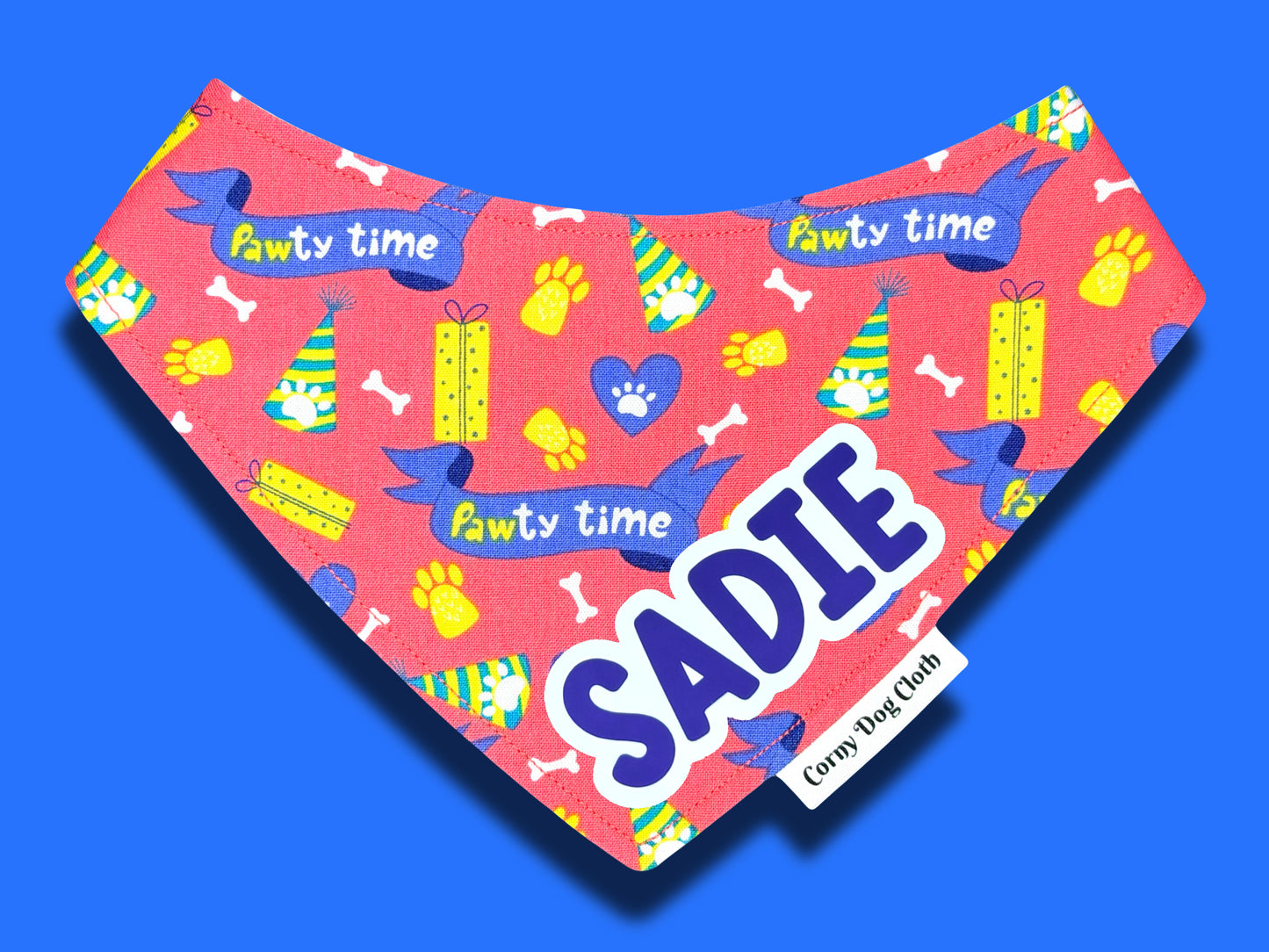 Pawty Time Custom Bandana