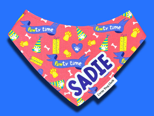 Pawty Time Custom Bandana