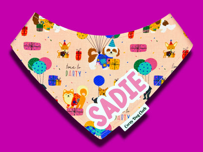 Time to Party Custom Bandana