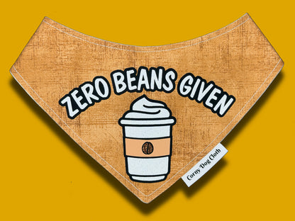 Zero Beans Given Bandana