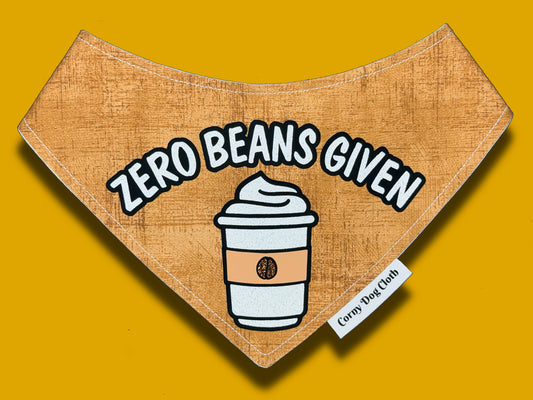 Zero Beans Given Bandana