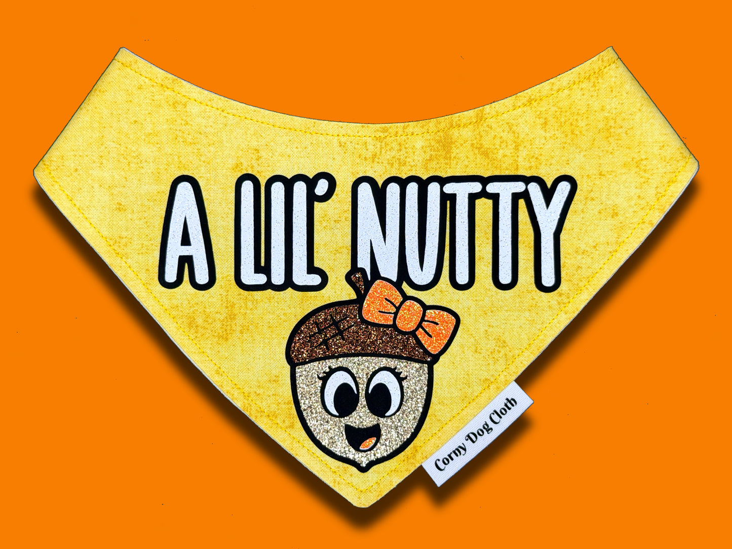 A Lil' Nutty Yellow Bandana