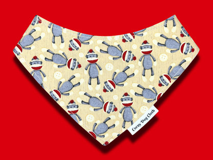 Sock Monkey Custom Bandana