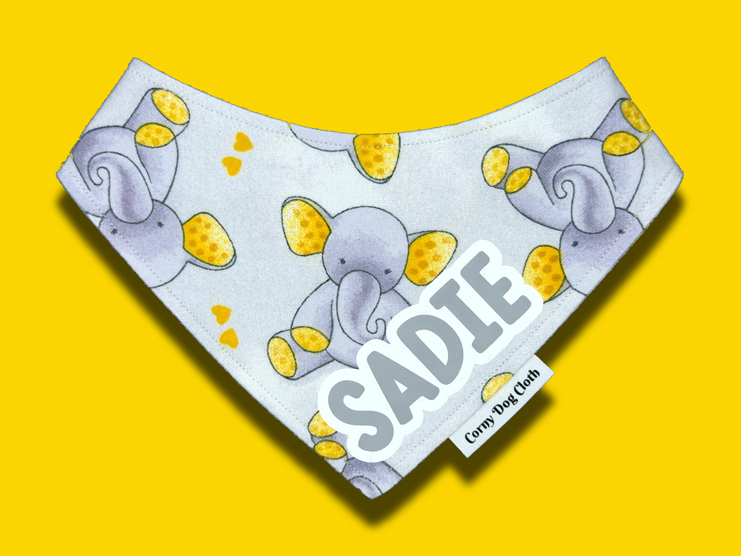 Snuggly Safari Flannel Custom Bandana