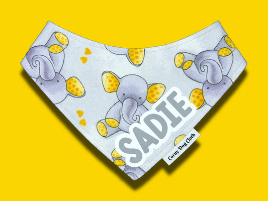Snuggly Safari Flannel Custom Bandana