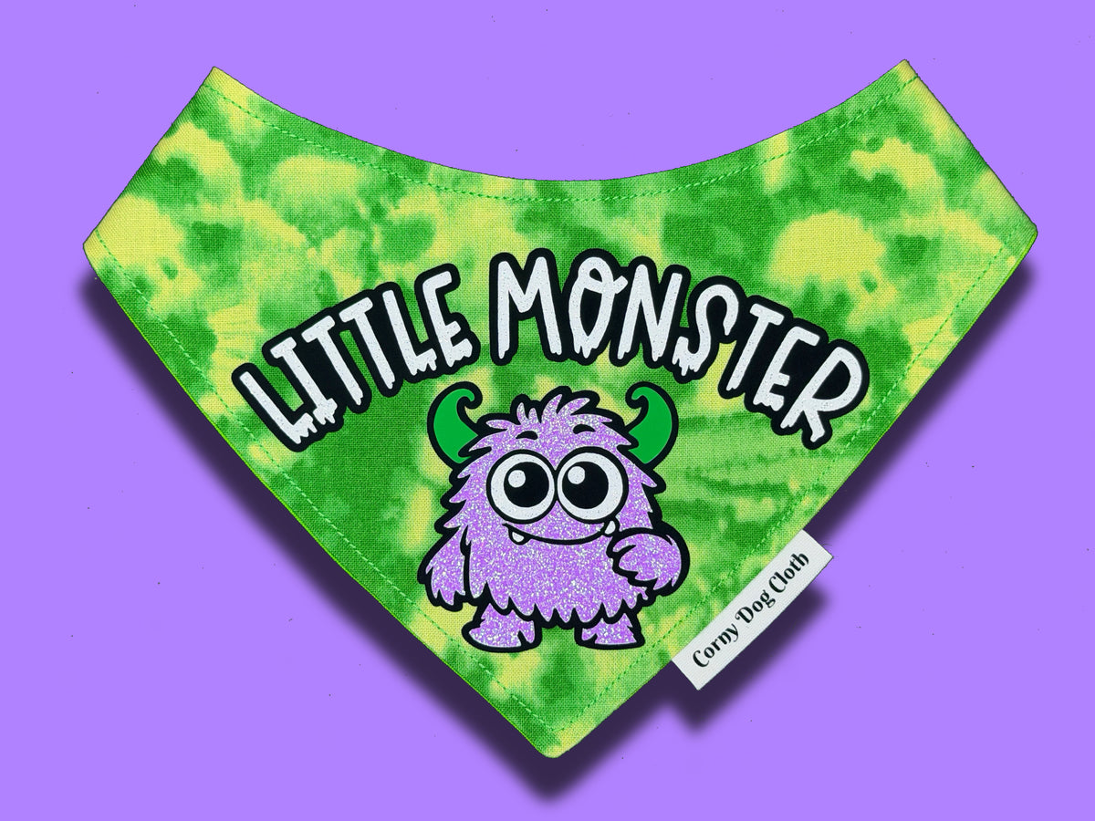Little Monster Green Bandana