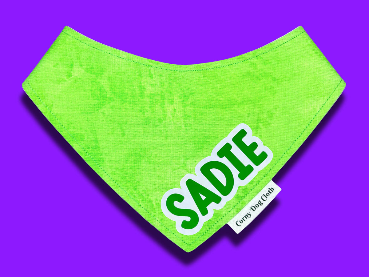 Green Crush Custom Bandana